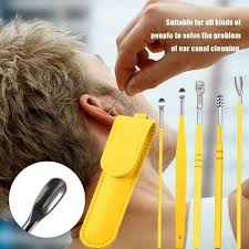 Ear Wax Cleaning Kit, 6 Pcs portable ear spoon