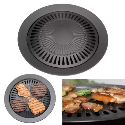 Non Stick Bbq Grill Frying Pan  Iron Grill Pan – 32cm